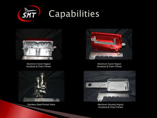 Aluminum Cover Hogout Anodized & Chem Filmed Aluminum Cover Hogout Anodized & Chem Filmed Stainless Steel Rocket Valve Aluminum Housing Hogout Anodized & Chem Filmed 