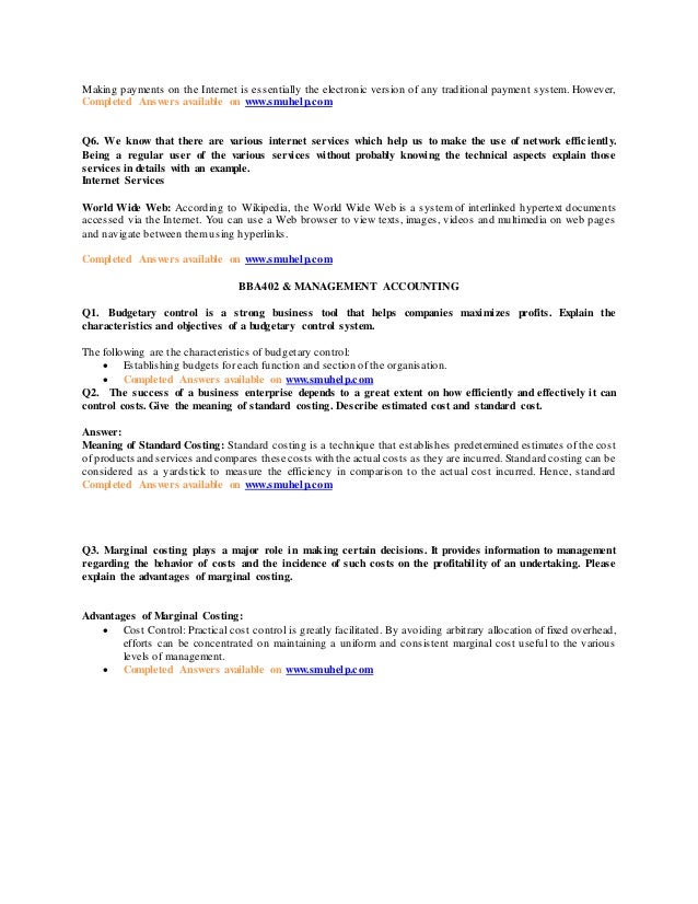 Smu first day assignments image