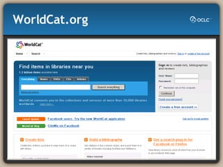 WorldCat.org 