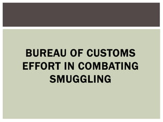 Smuggling | PPT