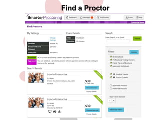 Find a Proctor 
 