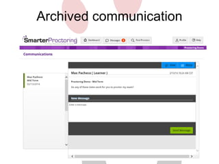 Archived communication 
 