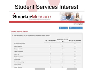 Student Services Interest 
 