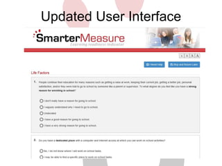 Updated User Interface 
 