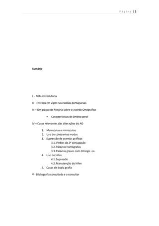 Súmula acordo ortográfico