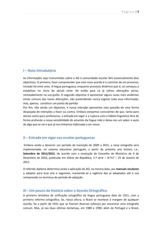 Súmula acordo ortográfico