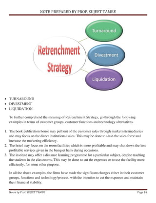 Strategic Management Unit 3 notes | PDF