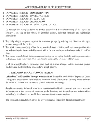 Strategic Management Unit 3 notes | PDF