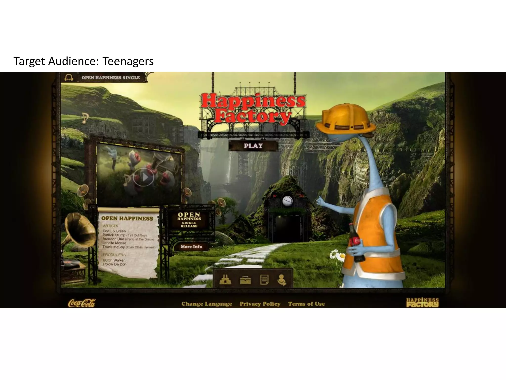 Target Audience: Teenagers
 