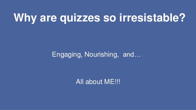 Social Media Week London -- Quizzes: The Secret Weapon of ...