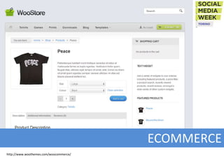 ECOMMERCE
http://www.woothemes.com/woocommerce/
 