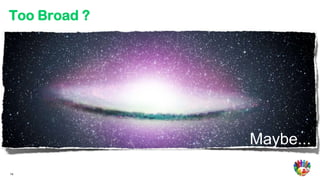 Too Broad ?




              Maybe...
14
 