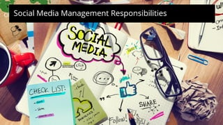 Objective SettingSocial Media Management Responsibilities
 