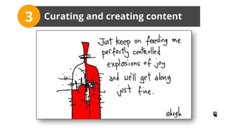 Curating and creating content3
 