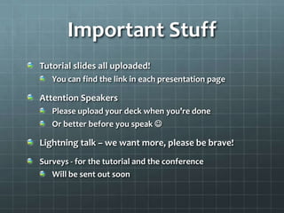 Organization Committee

   General Chair    Local Chair      Local Chair




   Program Chair   Publicity Chair    Sponsor
 