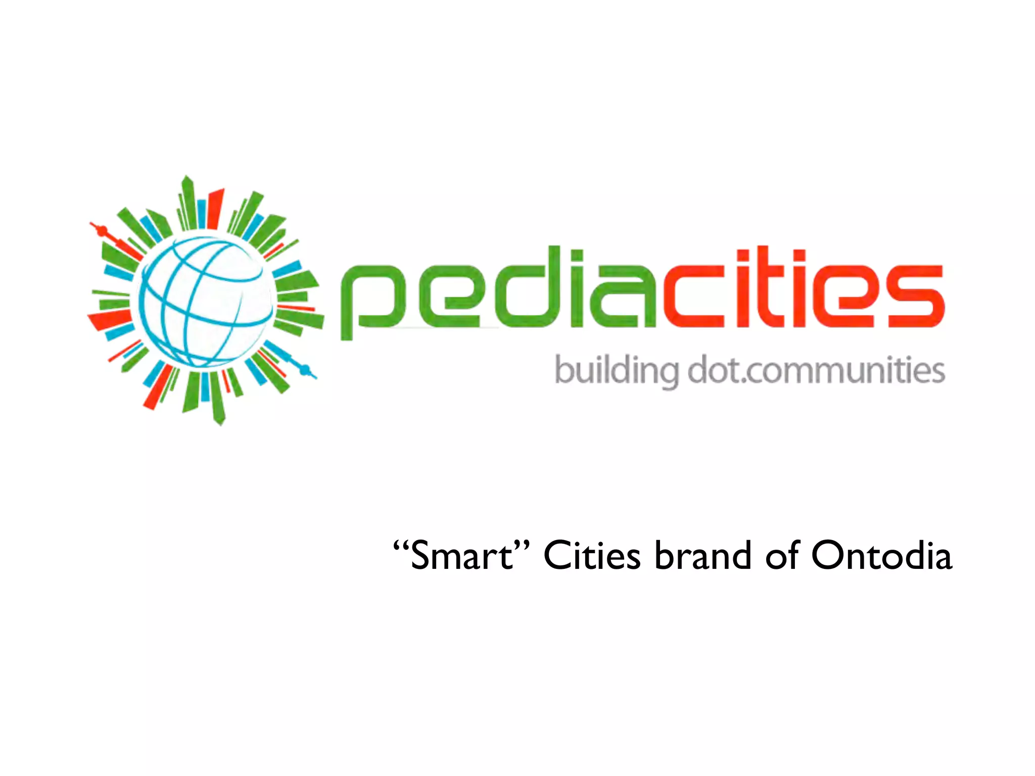 “Smart” Cities brand of Ontodia
 