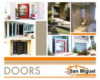 2020 Door Catalogs-  San Miguel Windows