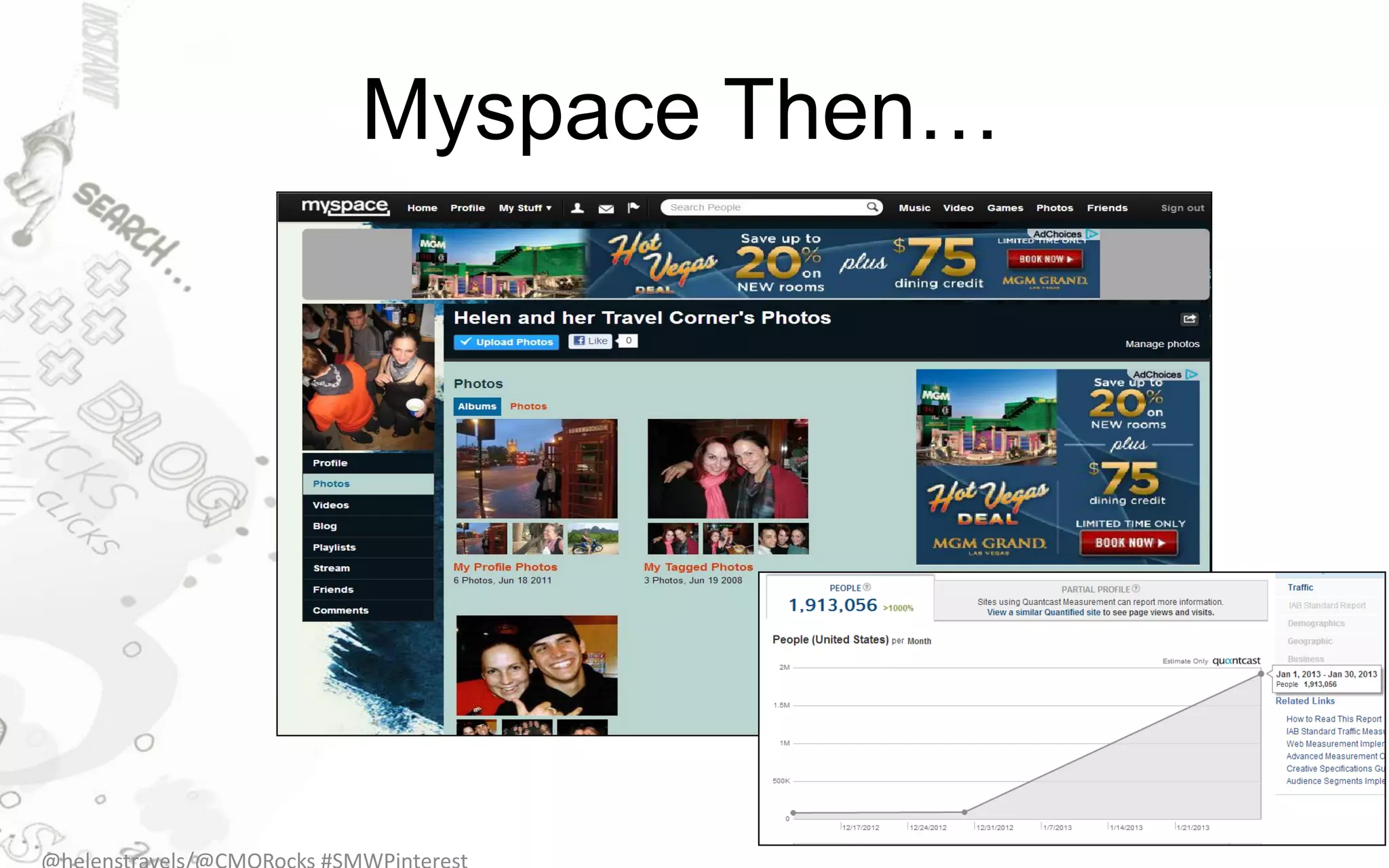 Myspace Then…
 
