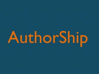 Google Authorship

http://www.google.com/webmasters/tools/richsnippets

 