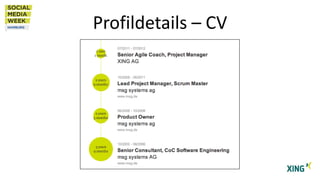 Profildetails – CV

 