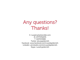 Broadcast In Social Media