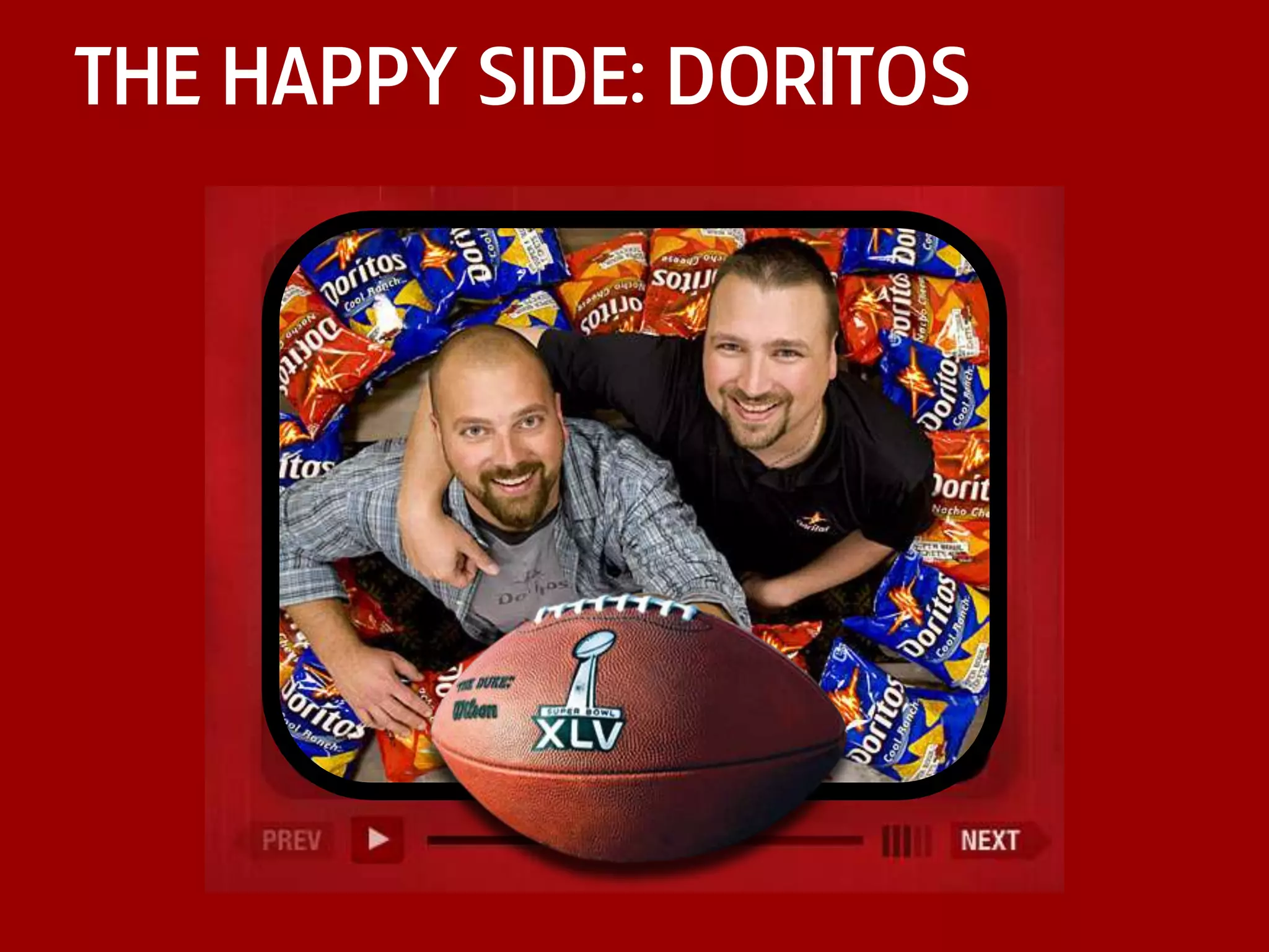 the happy side: doritos