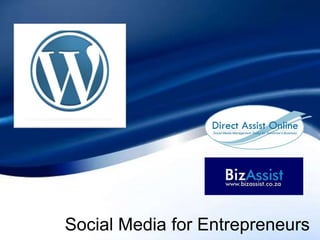 Social Media for Entrepreneurs 