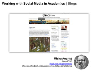 Working with Social Media in Academics