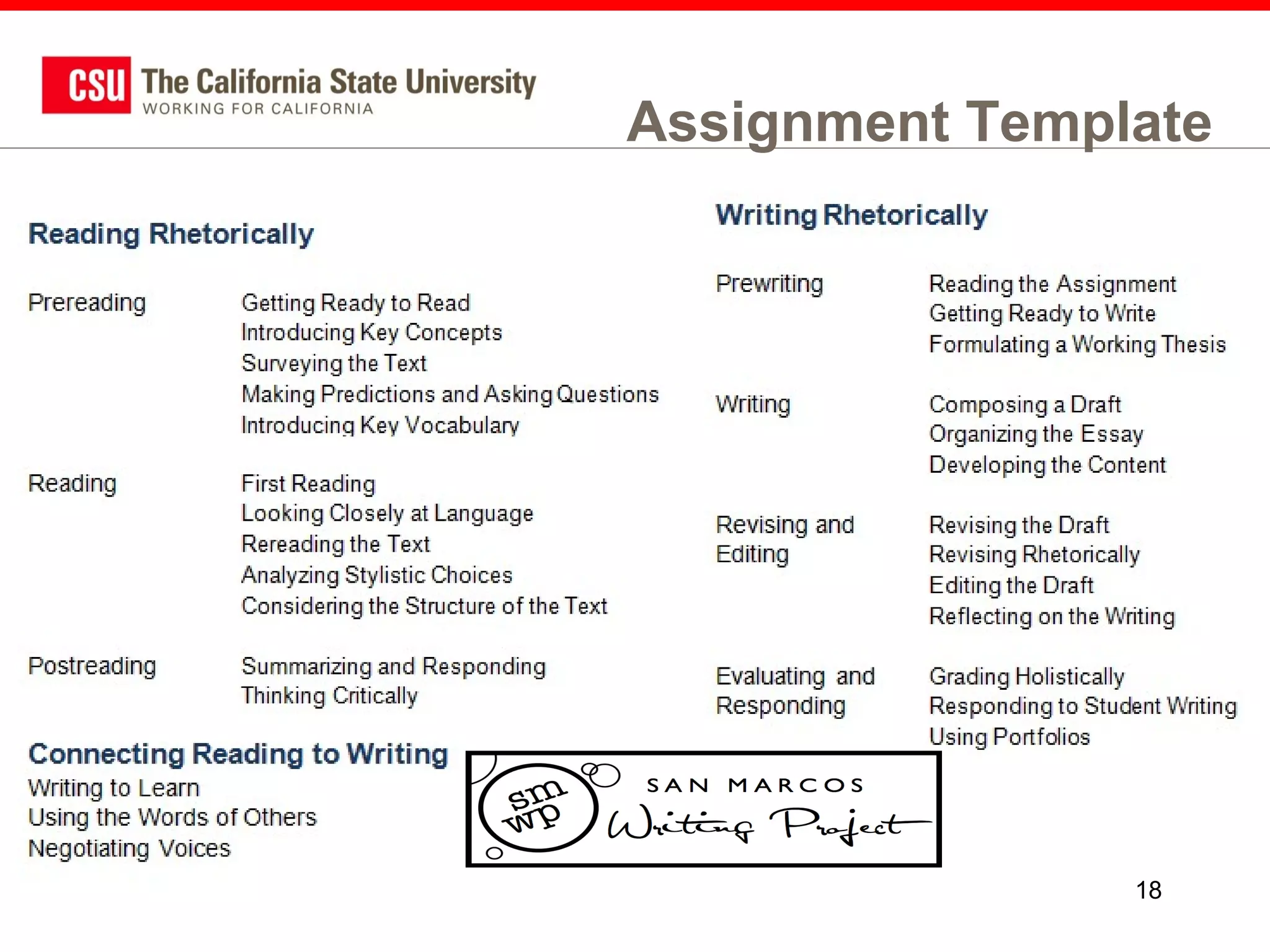 Assignment Template

18

 