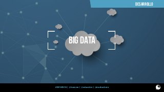 DESARROLLO

BIG DATA

#SMWBCN | @buzzmn | @eduardcn | @marbarbera

 