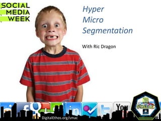 Hyper
                        Micro
                        Segmentation
                        With Ric Dragon




DigitalEthos.org/smac
 
