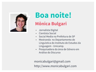 Social Media Week SP 2016 - Mônica Bulgari