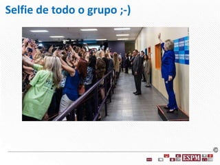 Selfie de todo o grupo ;-)
 