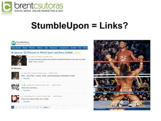 StumbleUpon = Links? 