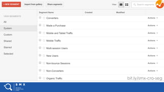 #SMX #XXA @SpeakerName
bit.ly/smx-cro-seg
 