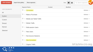 #SMX #XXA @SpeakerName
bit.ly/smx-cro-seg
 