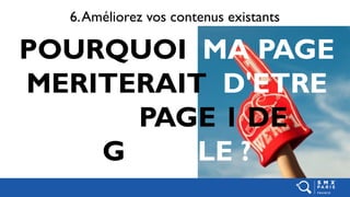 SMX France 2017 - Top 10 des priorités pour optimiser son SEO OnPage