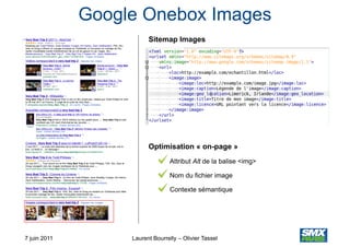 Google Onebox Images
                         Sitemap Images




                         Optimisation « on-page »
       ...