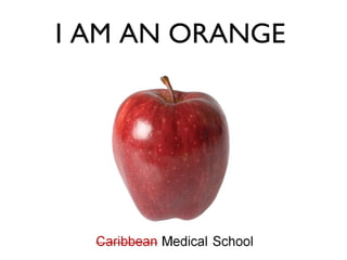 I AM AN ORANGE 
