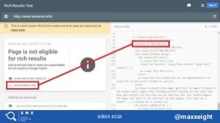 #SMX #23A @maxxeight
 