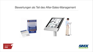Bewertungen als Teil des After-Sales-Management
 