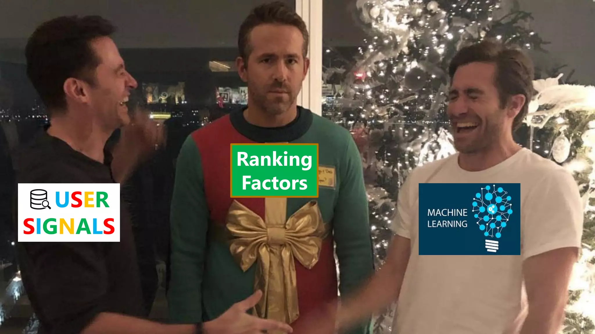 Ranking
Factors
USER
SIGNALS
 