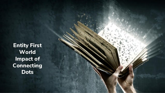 Entity First
World
Impact of
Connecting
Dots
 