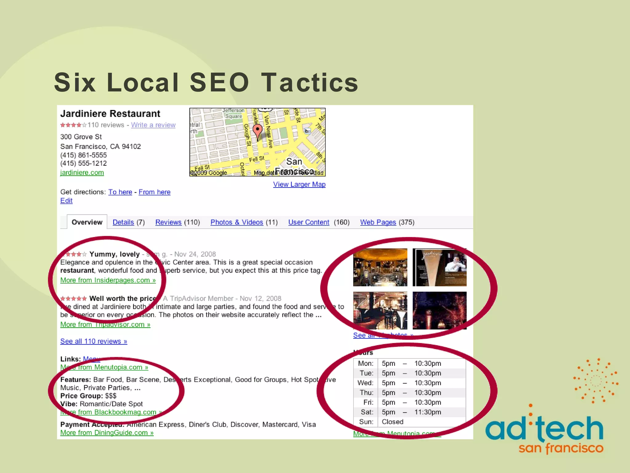 Six Local SEO Tactics 