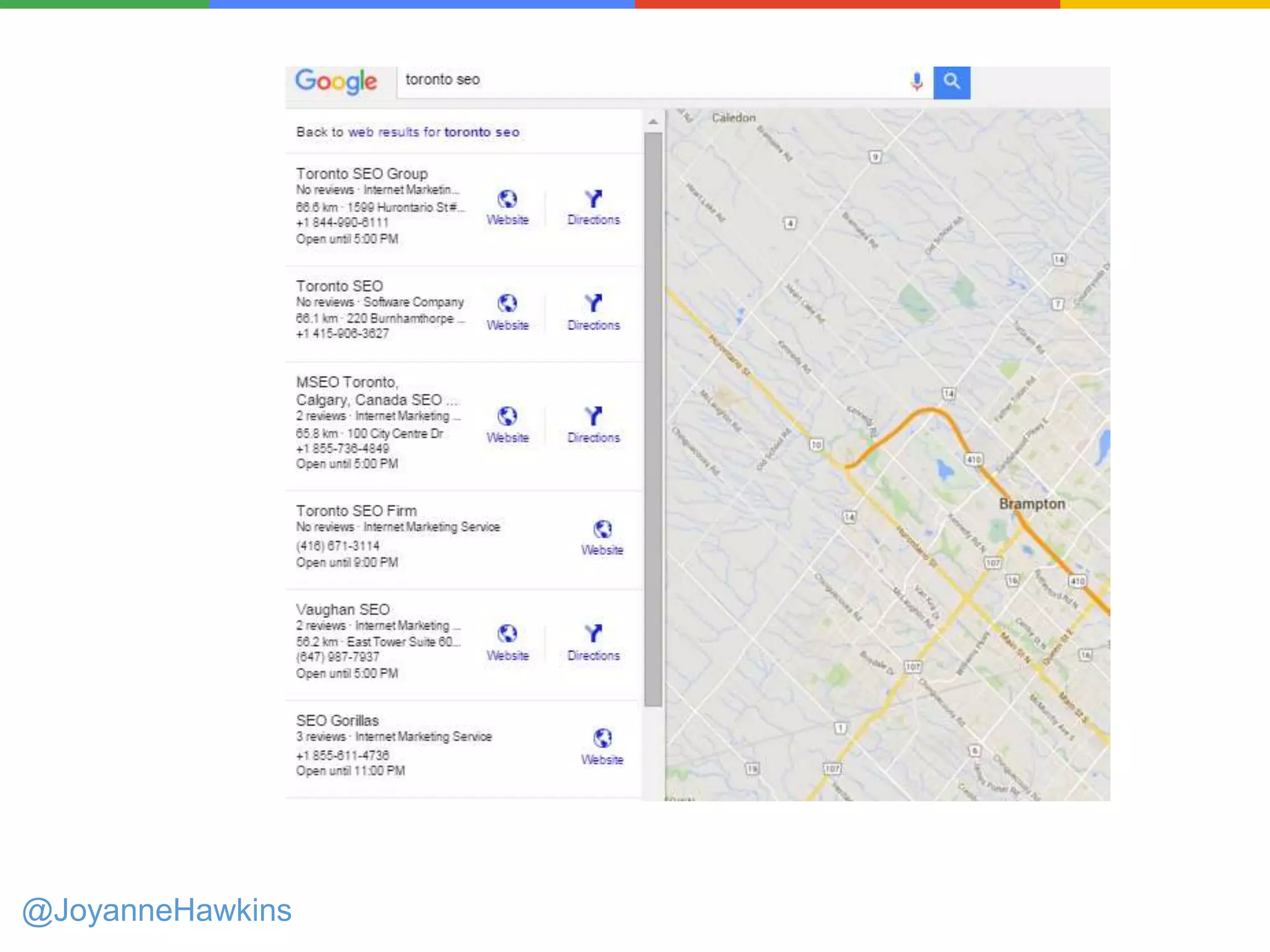 Presenter Name : Company Name : Twitter Handle
@JoyanneHawkins
 