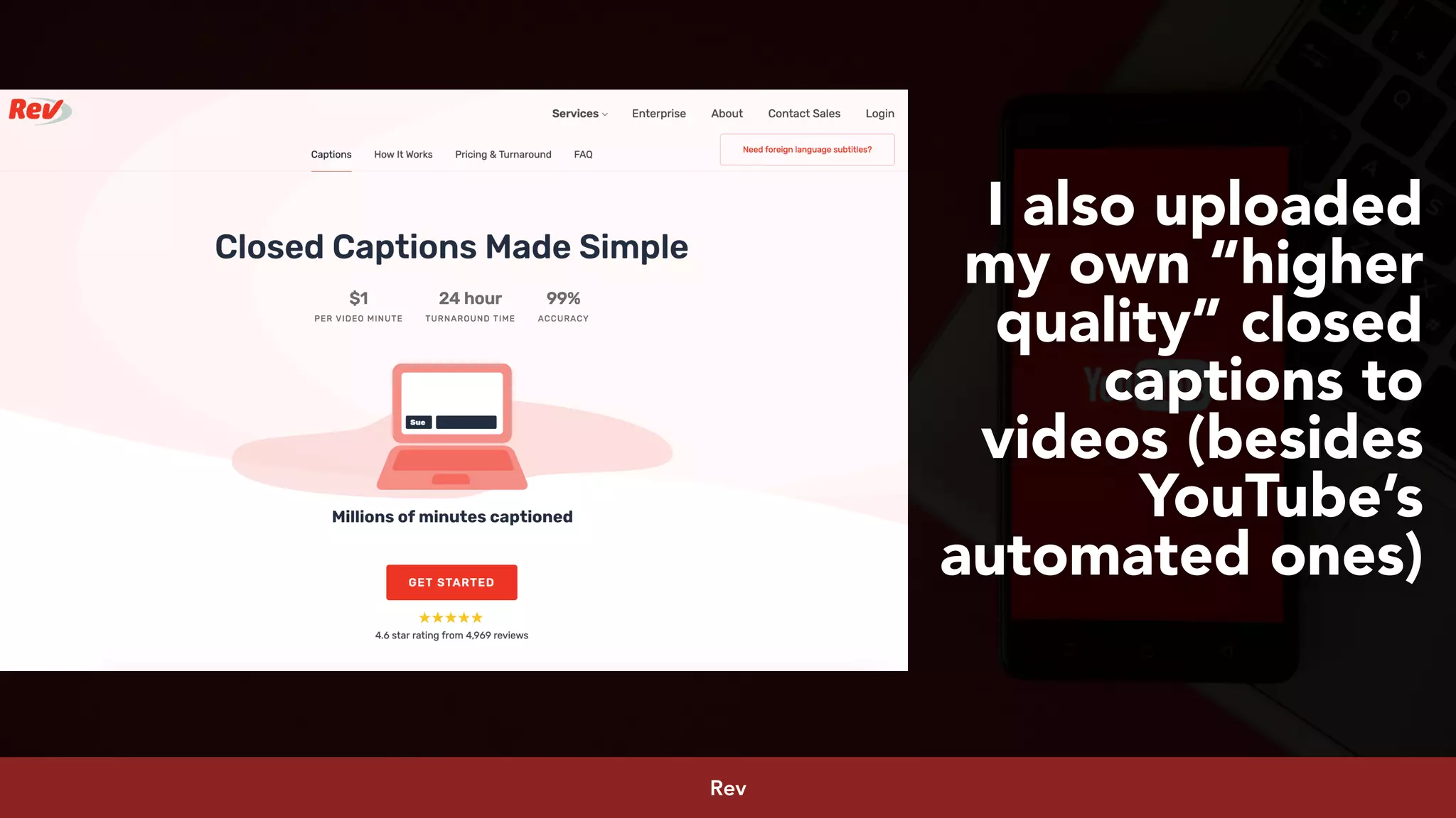 #youtubeseo at #smxadvanced by @aleyda from @oraintiRev
I also uploaded
my own “higher
quality” closed
captions to
videos (besides
YouTube’s
automated ones)
 