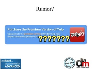 Rumor?
 