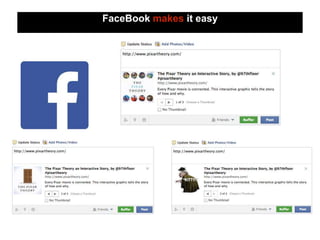 FaceBook makes it easy
 