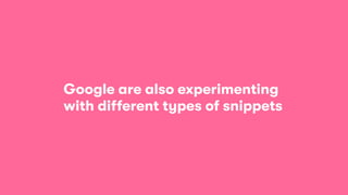 Google will also index
transcripts when they are
included with schema
 