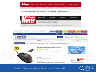 Mathieu Gheerbrant & Paul Colombo – SMX Paris 2016
 